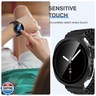 Tensea [2Pack for Samsung Galaxy Watch 8 2025 Screen Protector Case 40mm Accessories, Protective Face Cover for 40 mm, Hard Bumper Built-in Tempered Glass Film for Women Men