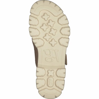 PAUL GREEN PAUL GREEN 7972 00 DAMEN PANTOLETTE BRAUN (SISAL)