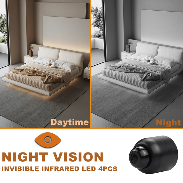 Mini Spy Camera WiFi HD 1080P Hidden IP Night Vision Camcorder Home Security Cam - Image 28