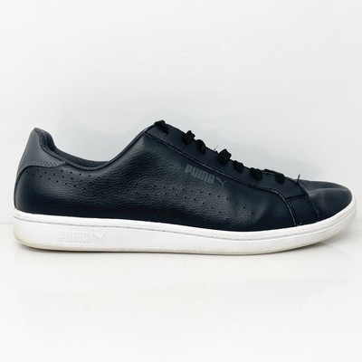 Puma Mens Smash Perforated C 366245 01 Черная повседневная обувь Кроссовки Размер 12, Черный, Smash Perforated C