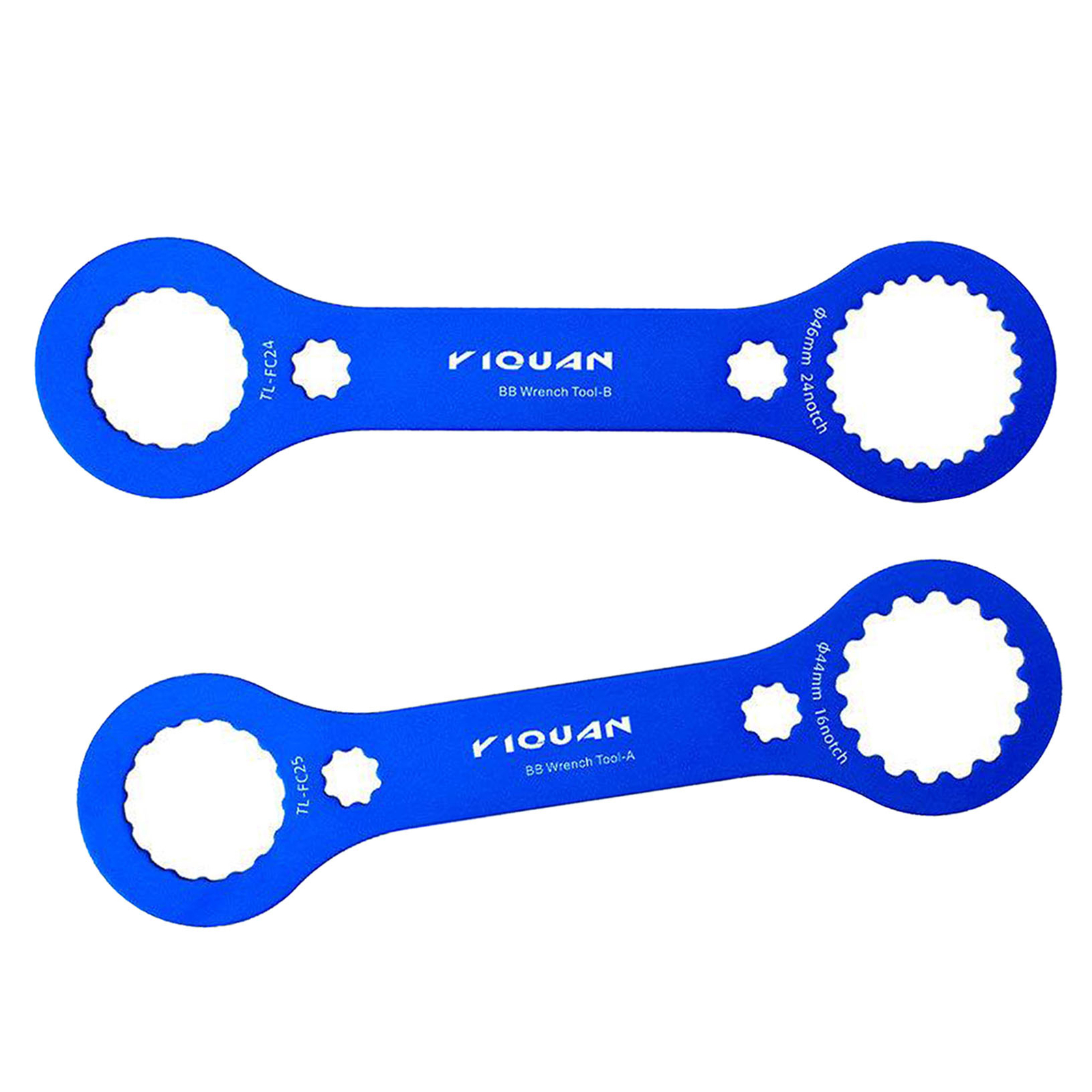 Bottom Bracket Wrench 16/24 Notch Spanner Metal Installer Fits For Shimano BB