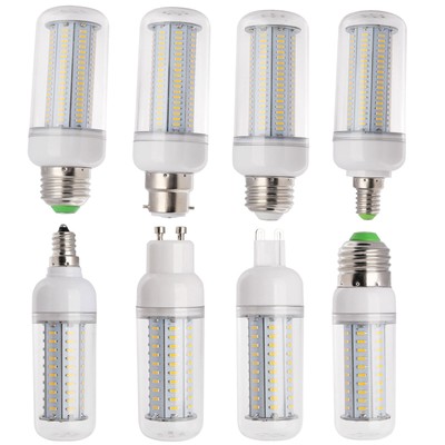 Dimmable E26 E12 E27 GU10 G9 LED Corn Bulb 14W 18W 25W 30W Light SMD 4014 Lamp