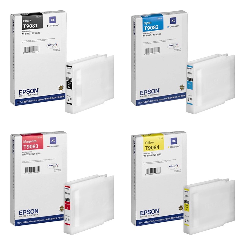 Original Epson Verbrauchsmaterial F. Workforce Pro Wf-6090 / Wf-6590 Neu+Ovp 