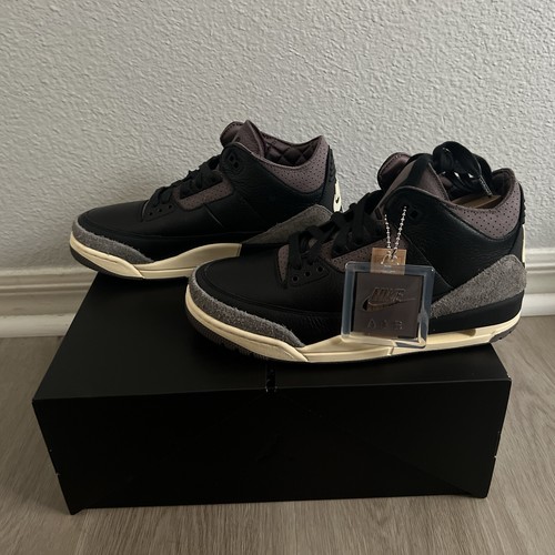 Pre-owned Jordan Size 9.5w ( Size 8m) - A Ma Maniére X Air  3 Retro While You Were Sleeping In Black