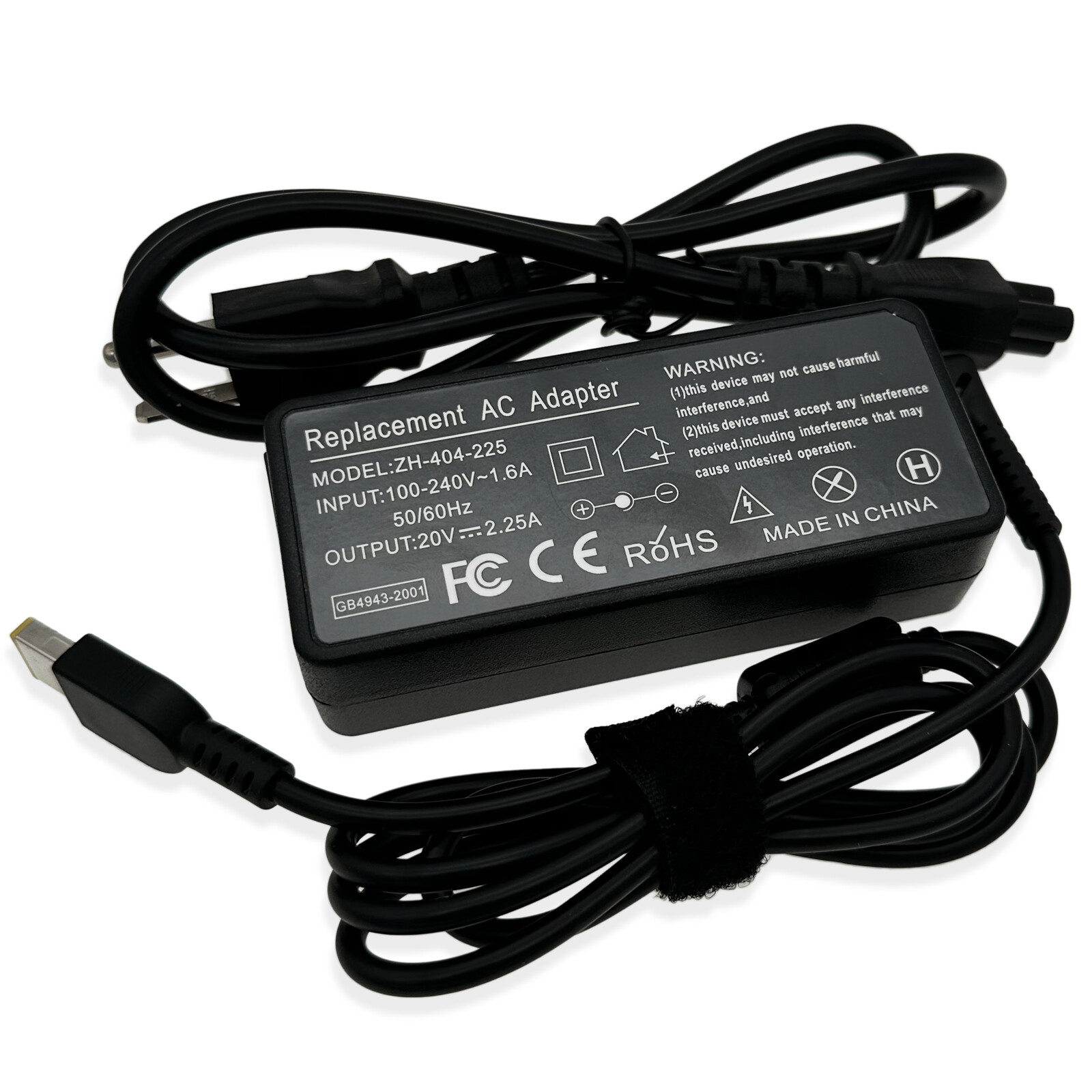 Charger For Lenovo Thinkpad X250 X260 Type 20cm 20cl 20f5 20f6 Power