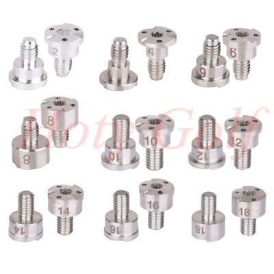 3pcs Silver Golf Weights for Callaway Mavrik Flash EPIC Sub Zero GBB Paradym