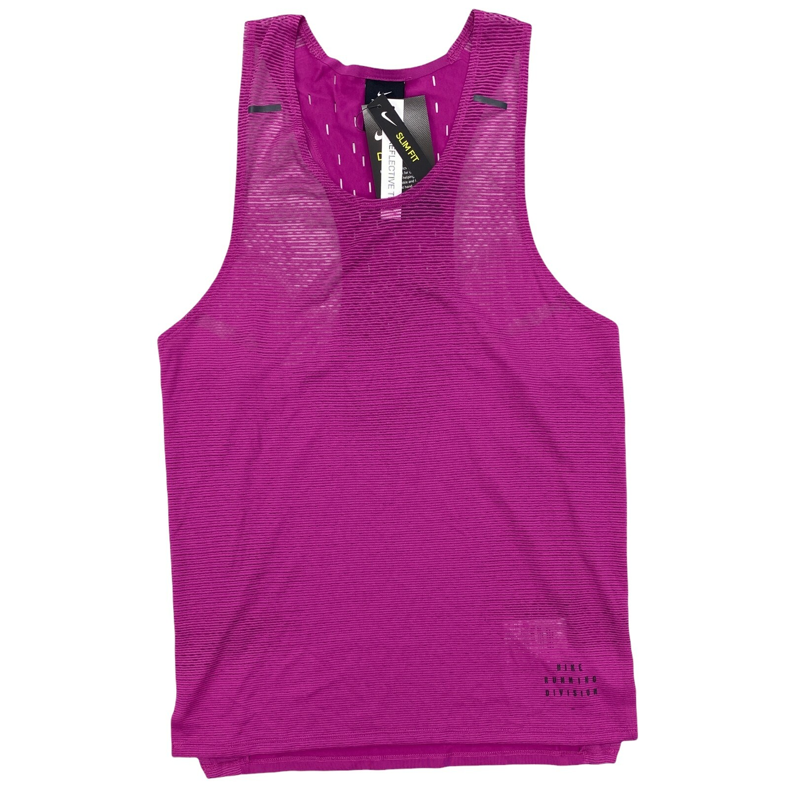 

Майка Nike Running Division Adapt Slim Fit Singlet Magenta CU5542-564, Розовый
