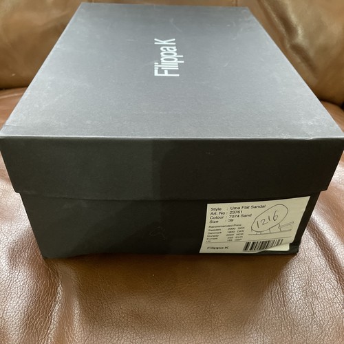 FILIPPA K FILIPPA K UMA FLAT SANDAL SAND UK 6 EU 39 RRP £185