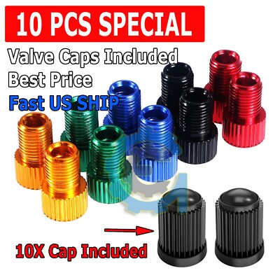 2PCS Bicycle Pump Extension Hose Inflator Tube Pipe Cord 150psi schrader Valv W4