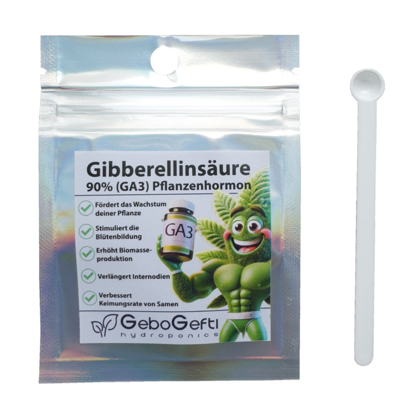 Ga3 GibberellinsäUre 90+% | Phytohormon | Wachstumshormon | Pgr Grow | 1 Gramm