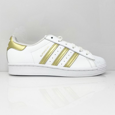 

Adidas Womens Superstar FX7483 Белая повседневная обувь Кроссовки Размер 5.5, Белый, Superstar