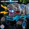 Bennol Remote Control Dinosaur Car for Boys Kids, 2.4Ghz RC Dinosaur Truck for Toddlers, Electric Hobby RC Car Toys with Light and Sound Spray Birthday for 3 4 5 6 7 8 Year olds Kids Boys