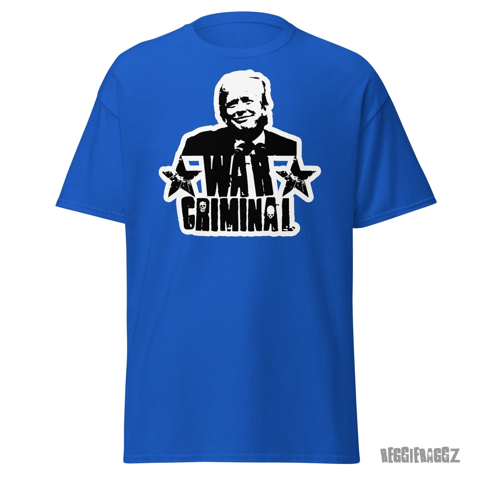 Donald Trump War Criminal anti-MAGA Political tee