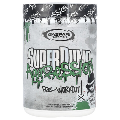 Предтренировочный крем SuperPump Aggression, Jersey Mobster Italian Ice, 360 г