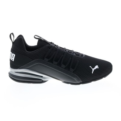 

Puma Axelion LS 19438411 Мужские черные парусиновые кроссовки на шнуровке, Черный, Puma Axelion LS
