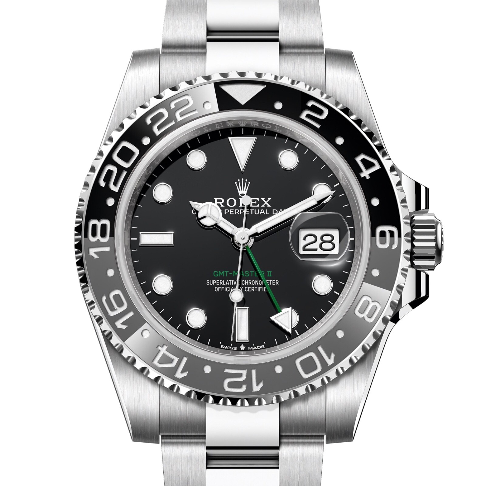 Pre-owned Rolex Gmt-master Ii 126710grnr Unworn 2024 Bruce Wayne Oyster 40 Mm