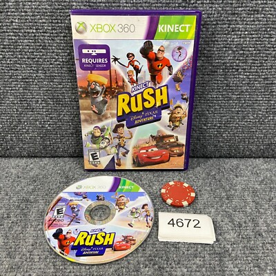 Kinect Rush: Disney Pixar Adventure Xbox 360 VGC