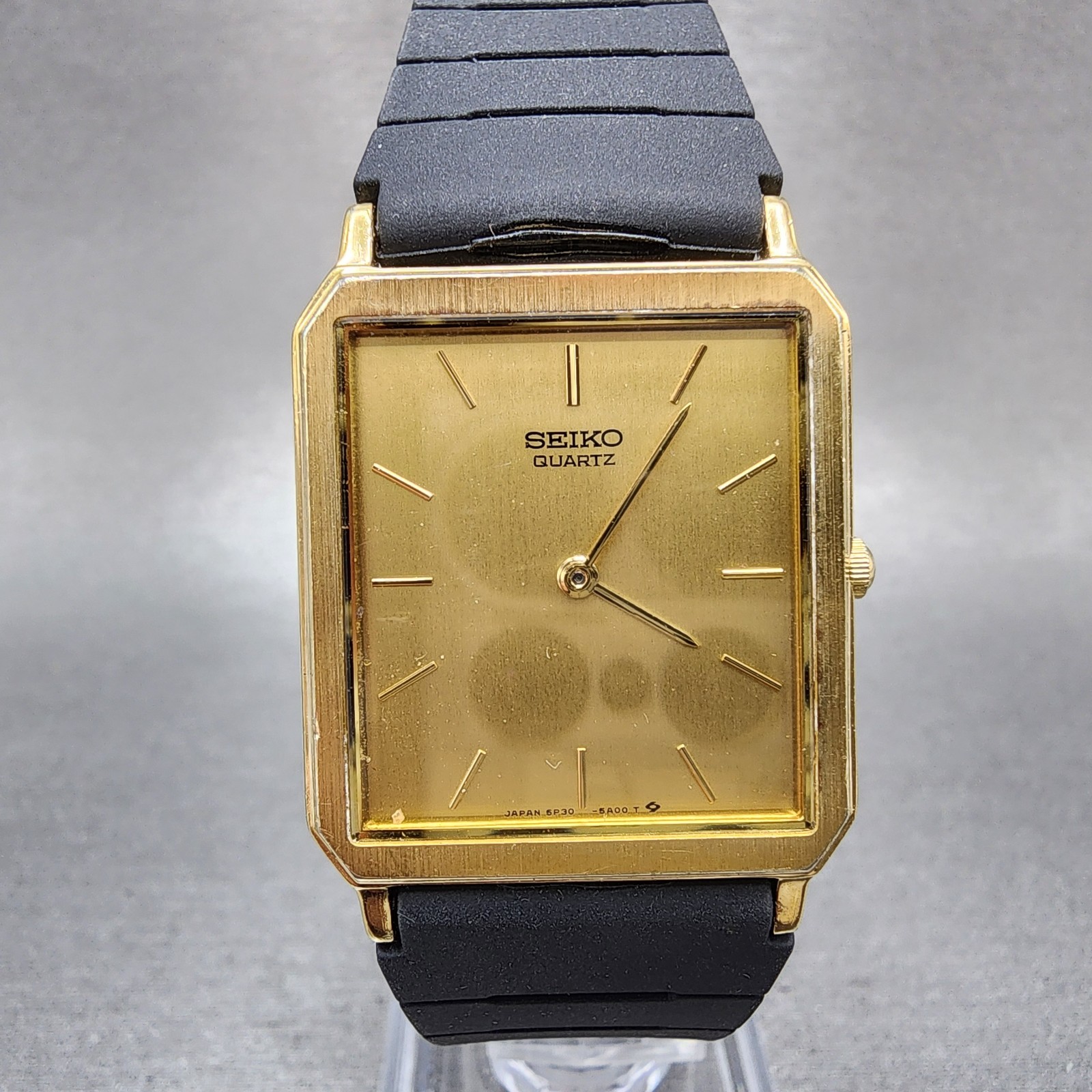 SEIKO セイコー 5P30-5A89 スクエア タンクTANK SEIKO セイコー 5P30-5A89 スクエア タンクTANK - メルカリ