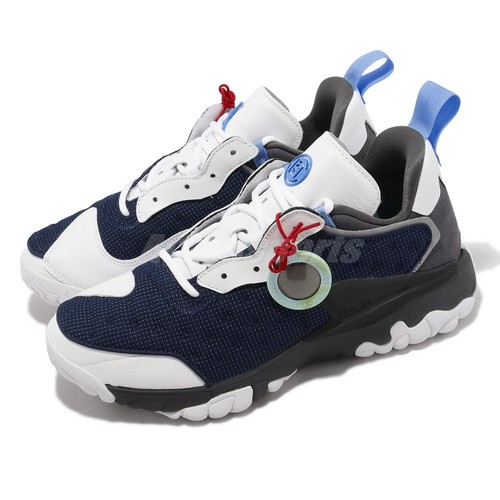 

Nike x CLOT Jordan Delta 2 Flint White University Blue Men SP Casual DO2155-100, Серый, Jordan Delta 2 Sp