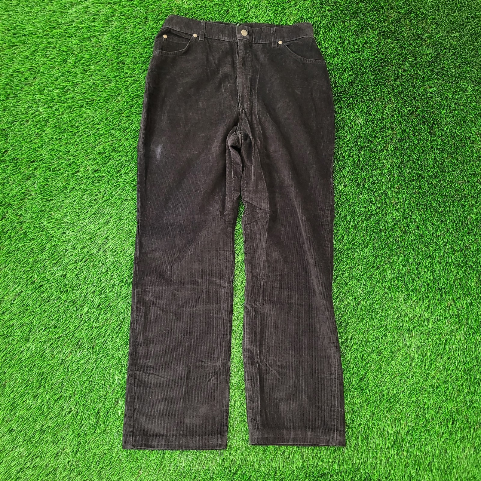 Vintage LEE Corduroy Pants Womens 9/10 30x29 Brown | eBay