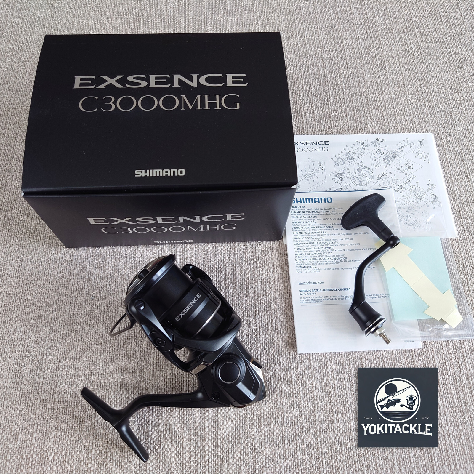 SHIMANO 18EXSENCE CI4+ C3000MHG 美品 最終値下げ シマノ