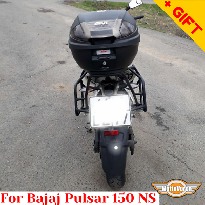 For Bajaj Pulsar 150 NS rack luggage system Rouser NS 150 side carriers Monokey