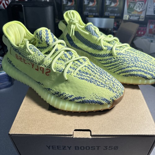 【新品】ADIDAS YEEZY BOOST Semi Frozen イエロー adidas Yeezy Boost 350 V2 Semi Frozen Yellow Men's - B37572 - US