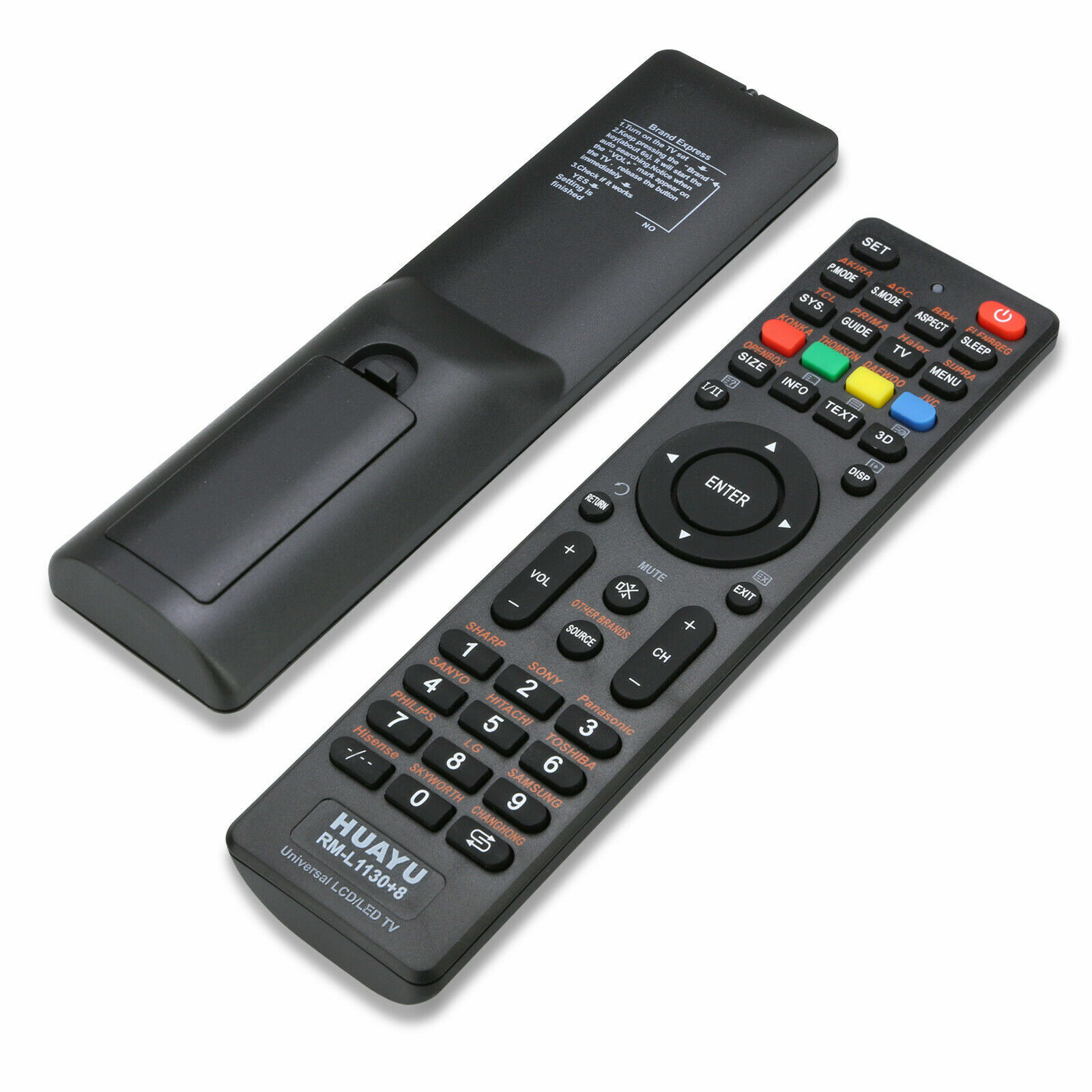 Smart Remote Control Controller For Philips Tcl Toshiba Jvc 