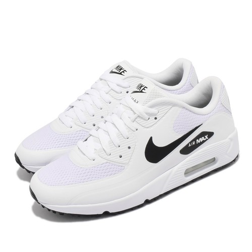 

Nike Air Max 90 Golf White Black Мужские классические кроссовки унисекс CU9978-101, Белый, Air Max 90 Golf