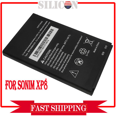 New Replacement Battery For Sonim XP8 XP8800 BAT-04900-01S 4900mAh 1ICP7/54/82