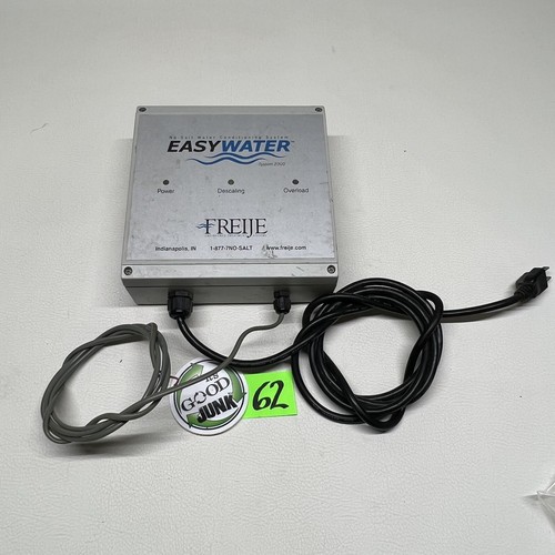 As-Is~Easy Water  No Salt - Softening System 2000 Freije