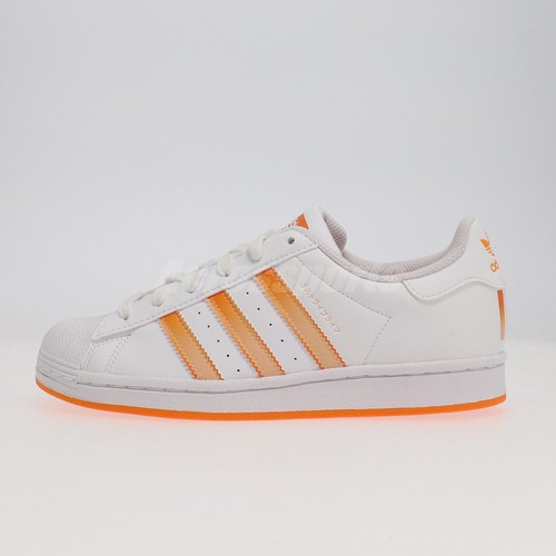 

adidas Originals Superstar J ОБЕИ НОГИ DISCOLORATION Kids Youth UK6Y HP5404, Белый, Superstar J