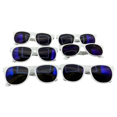 Lot 6x Penn State Forever White Cheap plastic Sunglasses UV Protection