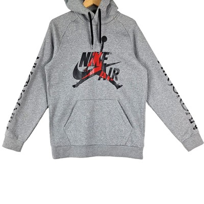 Nike Air Jordan Hoodie Medium Jumpman Basketball Athleisure Spellout Sweatshirt