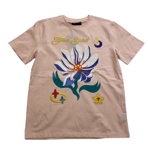 6(ROKU)　RAYON COTTON FOOT BALL T-SHIRT 6137VRBW.jpg
