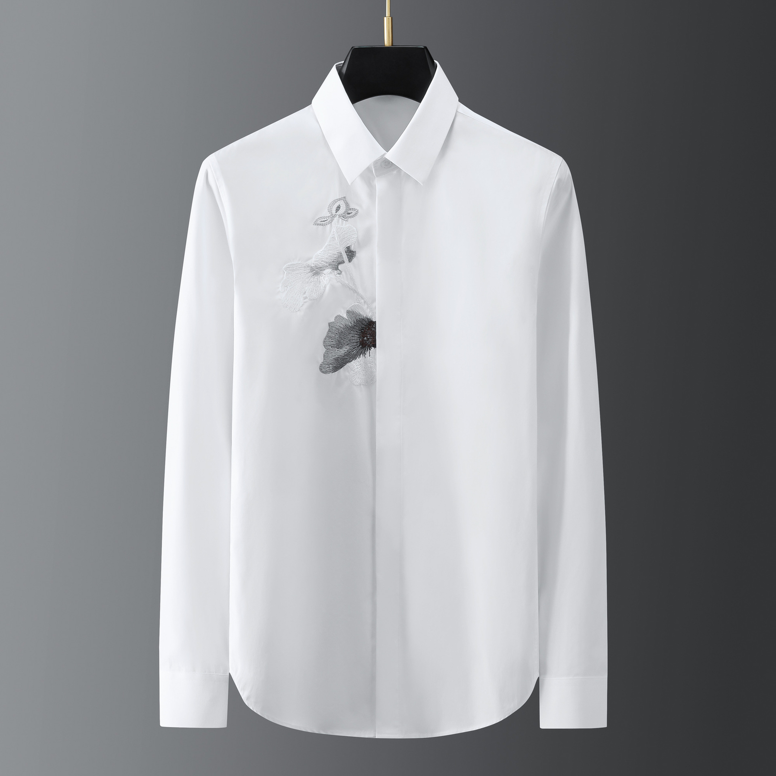 【新品】EAPHI EMBROIDERY LONG SLEEVE SHIRTS EMBROIDERY LONG SLEEVE SHIRTS
