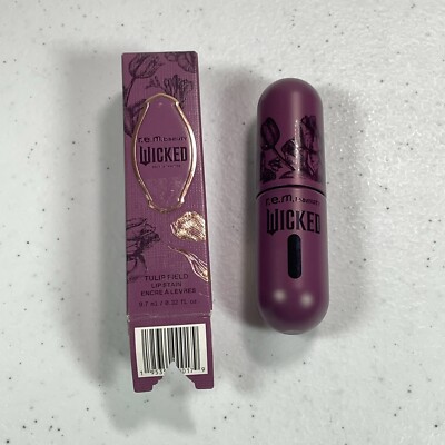 r.e.m. beauty  x Wicked Tulip Field Made In Oz Lip Stain beauty NEW Mauve Wine