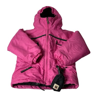 Couloir Girls Size 4 Pink Ski Winter Snow Jacket Coat Warm