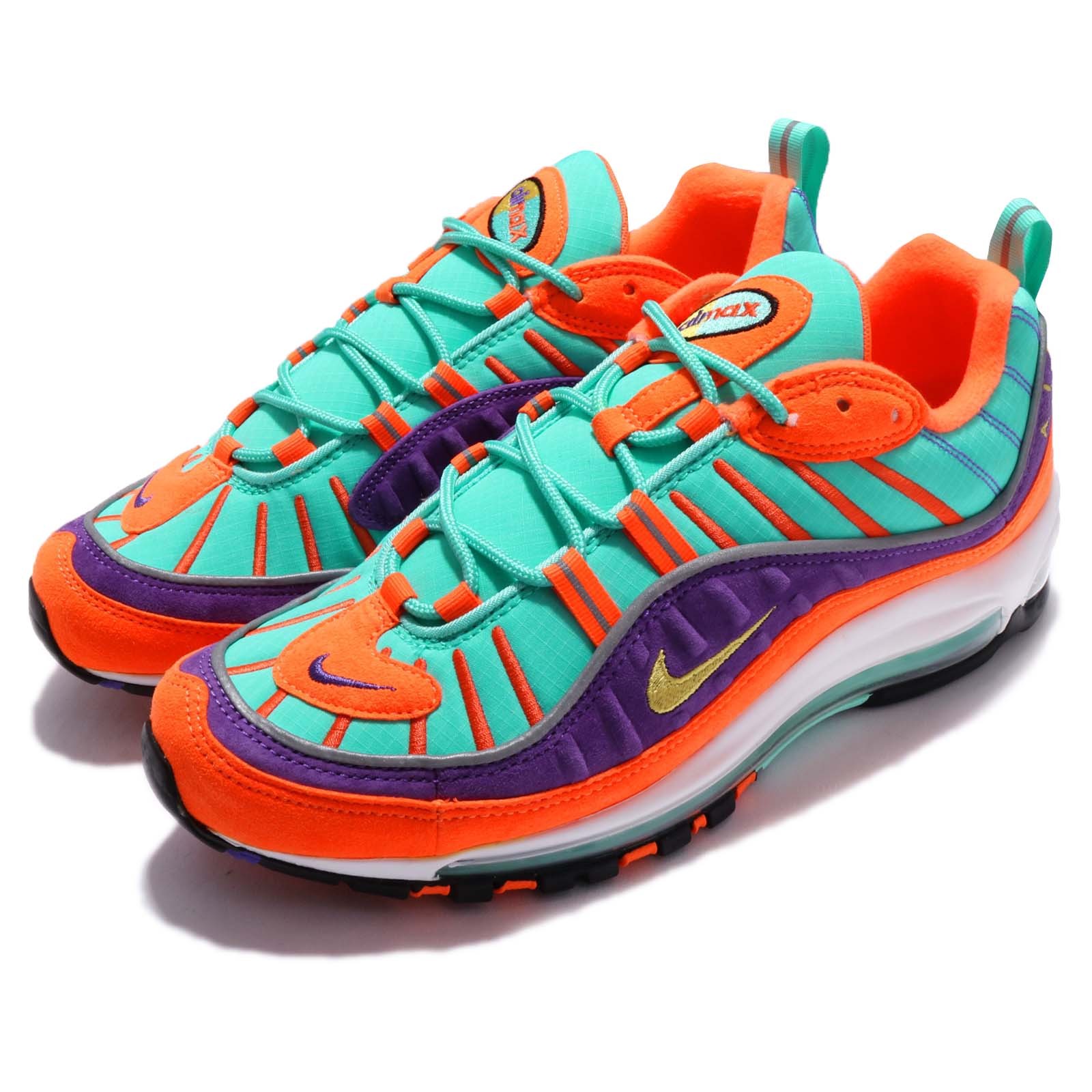 nike air max 98 qs cone tour yellow grape