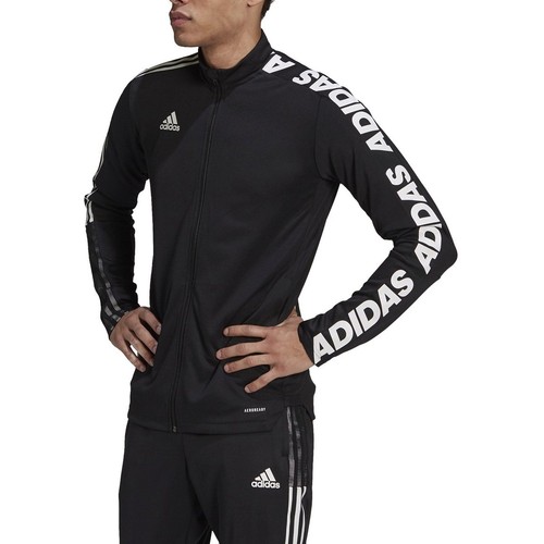

[GU9498] Мужская спортивная куртка Adidas Tiro с асимметричной тесьмой, Черный