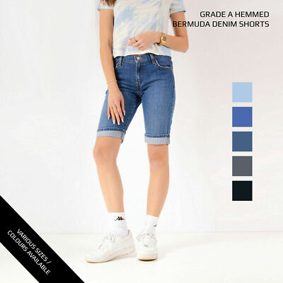 bermuda jean shorts