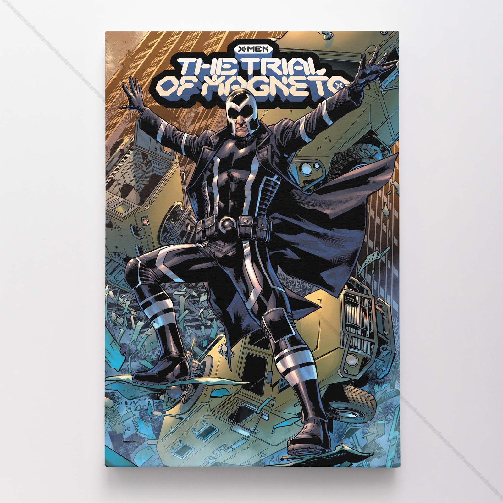 Magneto Poster Canvas X-Men Xmen Marvel Comic Book Cover Art Print #54944