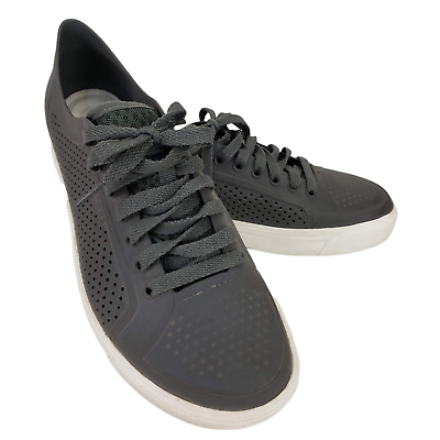 Crocs Citilane Grey Roka Court Casual Sneakers Shoes 204872 Men s Size 9 US