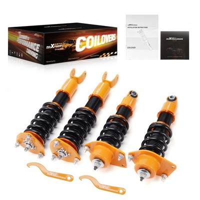 Sportfahrwerk Gewindefahrwerk Passend for Mazda RX-8 RX8 2004-2011 Doppelrohr