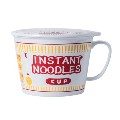 1000ml Ramen Bowl Anti-scalding Handle Eating Japanese Style Soup Basin Lunch