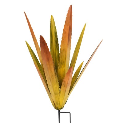 Large Tequila Rustic Sculpture Rustic Yard Stakes DIY Metal Agave Plant