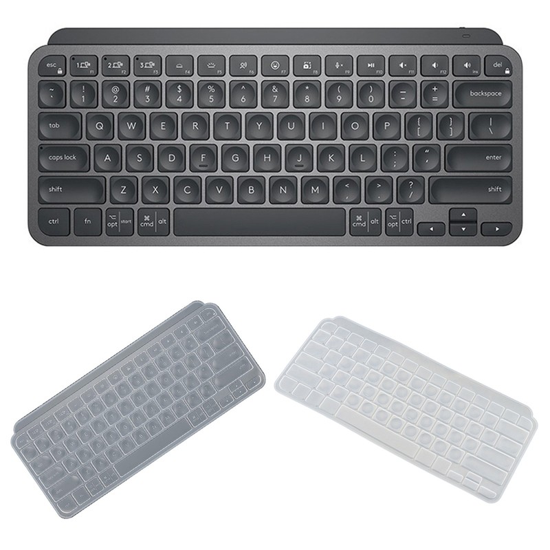 Keyboard Protector for Logi tech MX Keys Mini Clear Keyboard Cover Silicone Skin