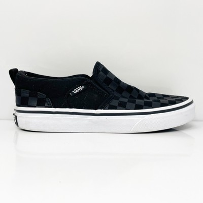 

Vans Boys Asher 500714 Черные повседневные кроссовки, размер 3, Черный, Asher