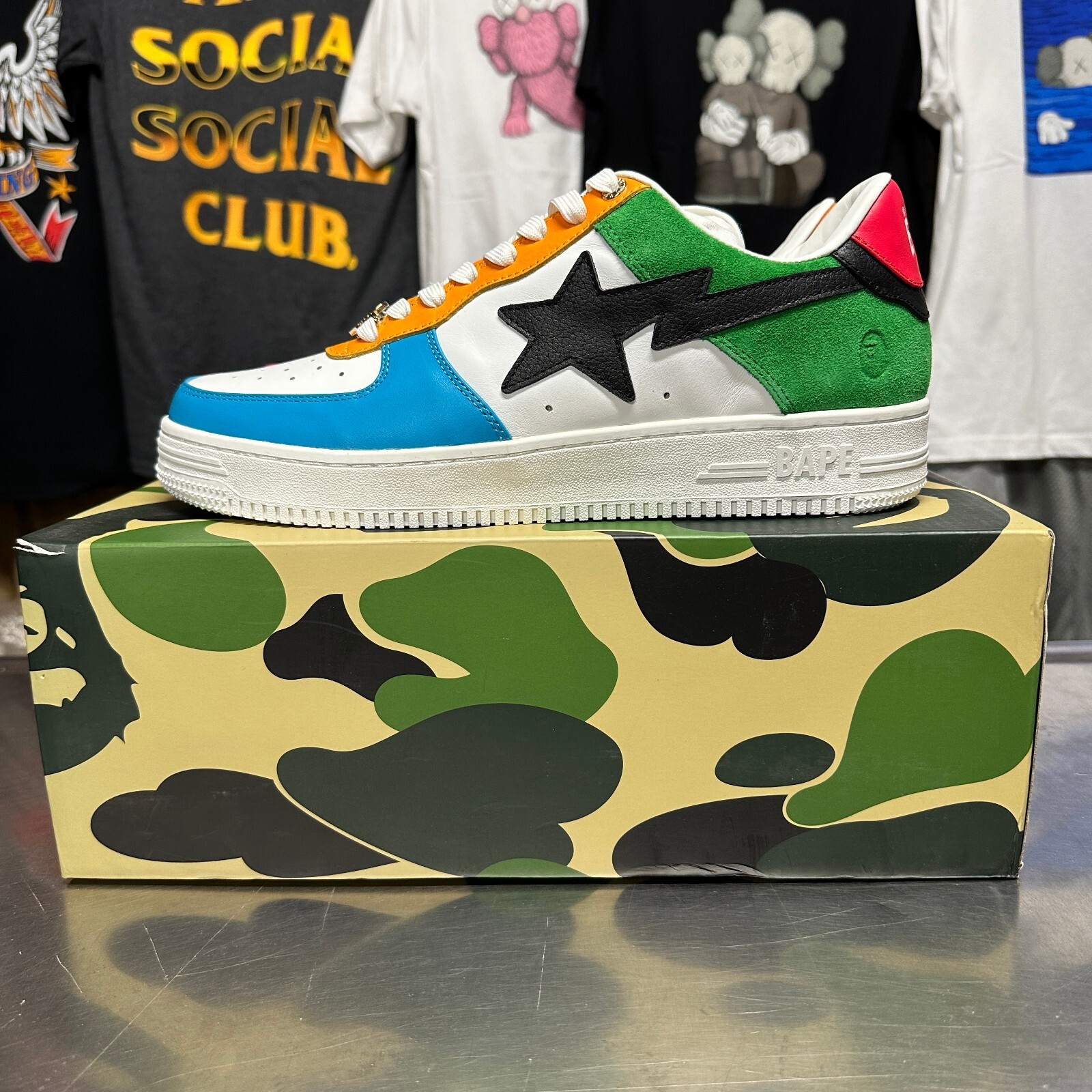 00s BAPESTA チャッカブーツ スエード 裏原　ブラウン　NIGO 00s BAPESTA チャッカブーツ スエード 裏原 ブラウン NIGO