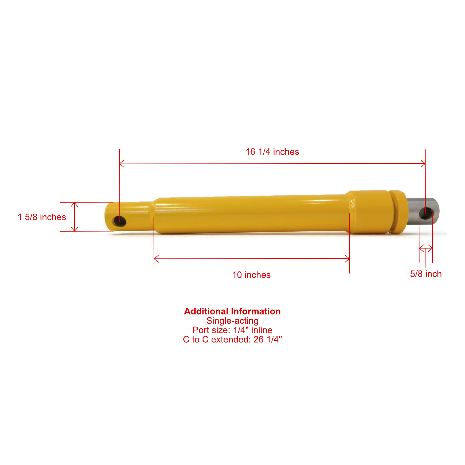 (2) Snow Plow Angle Angling CYLINDER RAMS 05810 Meyer Snowplow Blade 1.